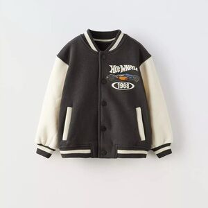 Zara Kids Hot Wheels Mattel bomber jacket